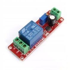 shumee ČASOVNI MODUL NE555 ZAKASNILNI RELE 12V 10A