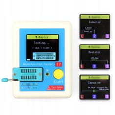 shumee LCR-T7 TESTER TRANZISTORJA NPN RLC MOSFET METER