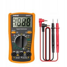 shumee TOKOVNI MERILNIK DIGITALNI MULTIMETER NAPETOSTNI TEST LCD