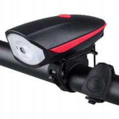shumee LED KOLESARSKA SVETILKA SPREDNJA USB TRENA