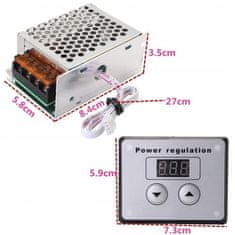 shumee 4000W 230V NAPETOST MOČI REGULATOR HITROSTI MOTORJA