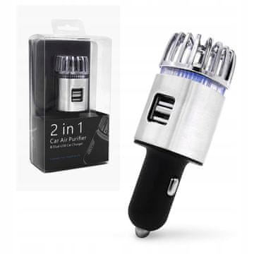 shumee AVTO IONIZATOR ČISTILEC ZRAKA Z USB