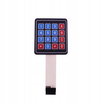shumee TIPKOVNICA 4X4 AVR PIC ARM SAMOLEPILNA ARDUINO