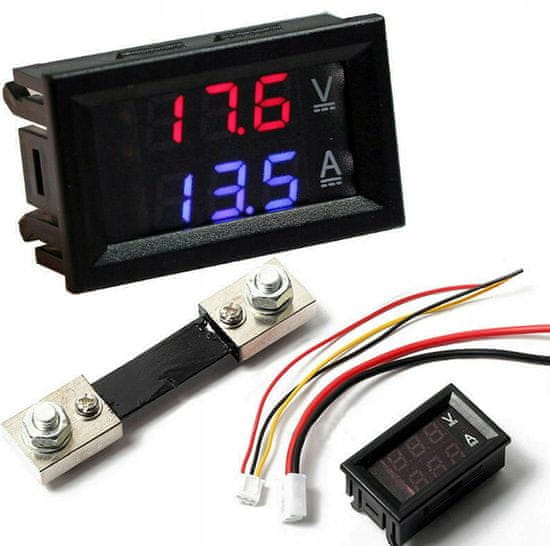 shumee PANELNI VOLTMETER Ampermeter 100V 50A + ŠUNT