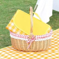 shumee ODEJA ZA PIKNIK PLAŽO KAMPIRANJE NEPREMOČLJIVA VELIKA PODLOGA Z IZOLACIJO XXL 200x200