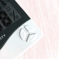 shumee ELEKTRONSKI TERMOMETER HIGROMETER URNA POSTAJA