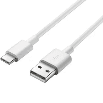 Xiaomi Originalni podatkovni polnilni kabel B43220007 Type C 3A 1m - bel - bulk