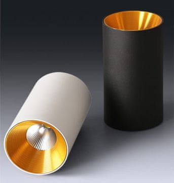 shumee Goldspot 150 mm - stropna reflektorska svetilka črno zlato