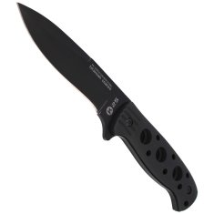 shumee Black Tactical K25 31574 jekleni nož 7CR17MoV s titanovo prevleko, akcija