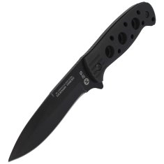 shumee Black Tactical K25 31574 jekleni nož 7CR17MoV s titanovo prevleko, akcija