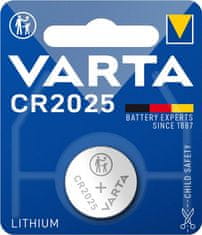 shumee Varta Lithium CR2025 baterija 3V pretisni omot
