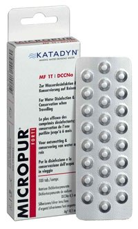 shumee Tablete za dezinfekcijo vode Micropur Forte 25 kos Katadyn MF 1T