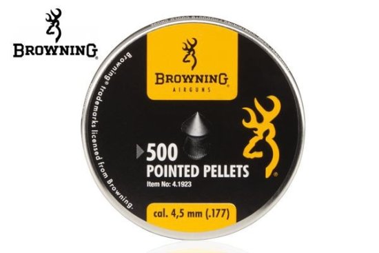 shumee Rebrasta koničasta strela Browning 4,5 mm 500 kos.