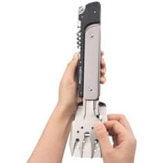 shumee Zložljiv set za žar Multitool Roxon 6v1 v etuiju - nož, klešče