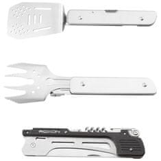 shumee Zložljiv set za žar Multitool Roxon 6v1 v etuiju - nož, klešče