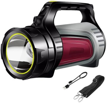 shumee Reflektorska svetilka, LED za polnjenje, funkcija USB PowerBank