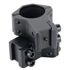 shumee Genetski dvodelni nosilec daljnogleda visok 1″ 11 mm tirnica v obliki lastovičjega repa, zatič za zaustavitev