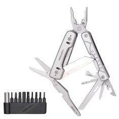 shumee Roxon S802S Phantom Multitool 16 orodij v etuiju, jeklena rezila 8Cr13MoV
