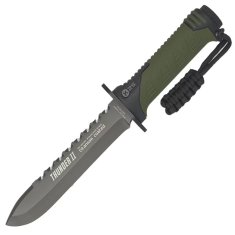 shumee K25 32134 Nož Thunder II - zelen, frača, dodatki, prevleka iz titana