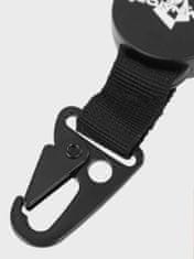 shumee Retractor Dominator taktični povodec, jeklena vrv, navita, 60 cm, črna