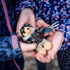 shumee Medvedek pilot - maskota, Mil-Tec obesek za ključe - darilo za pilota, ljubitelja letalstva