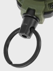 shumee Retractor Dominator taktični povodec, jeklena vrv, navita, 64 cm, olivna