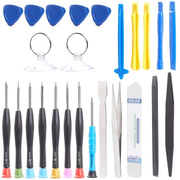 shumee Komplet orodij za popravilo GSM-jev s 25 priključki