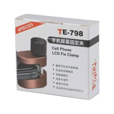 shumee Komplet 4 primežev/spon za montažo LCD-ja TE-798