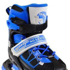 shumee NA0328 A ČRNO-MODRI VELIKOST S (30-33) ROLARI NILS EXTREME