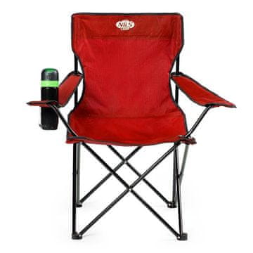 shumee NC3044 RDEČ NILS CAMP STOL