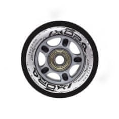 shumee PU 76x24 82A ČRNI (4 kosi) + ABEC-9 (8 kosi) NILS EXTREME SET