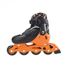 shumee NJ082 ČRNO-ORANŽEN KOMPLET VEL. S (32-35) NILS EXTREME KOMPLET ZA DRSANJE