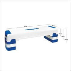 shumee AS005 BELA/MODRA STEPENKA ZA AEROBIK HMS