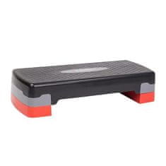 shumee AS003 ČRNA/SIVA/RDEČA AEROBIKA STEP HMS