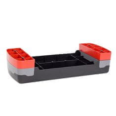 shumee AS003 ČRNA/SIVA/RDEČA AEROBIKA STEP HMS