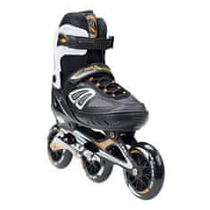 shumee NA2153 A ČRNA 3 KOLESA 100 MM VELIKOST M (37-40) ROLERI NILS EXTREME