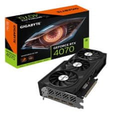 Gigabyte Grafična kartica nVidia RTX4070 Windforce OC - 12GB GDDR6X (GV-N4070WF3OC-12GD)