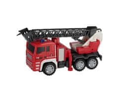 Mega Creative Gasilski avto, gasilsko vozilo, otroška gasilska brigada LED, ZVOKA 1:18 3+