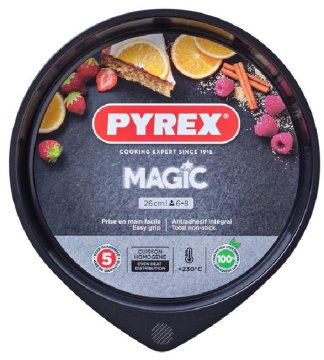 Pyrex Magic okrogli pekač za torte, Ø 26 cm