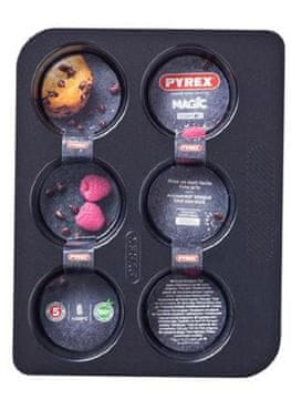 Pyrex Magic pekač za muffine, za 6 kosov