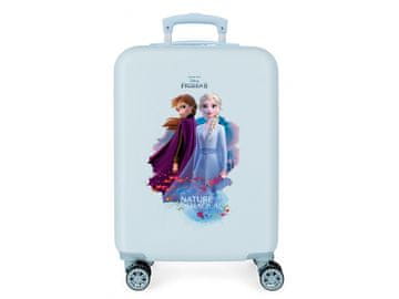 Joummabags Potovalni kovček ABS DISNEY FROZEN Narava je čarobna, 55x38x20cm, 34L, 4011421