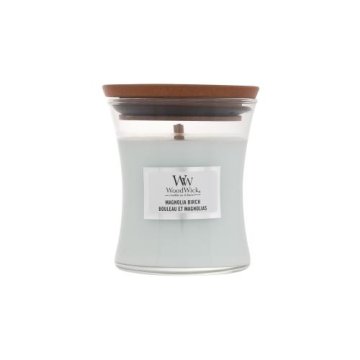 Woodwick Magnolia Birch dišeča svečka