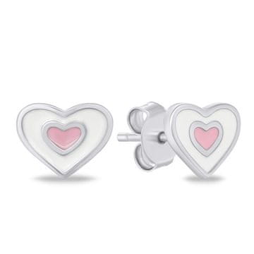 Brilio Silver Decentni srebrni uhani EA809WP