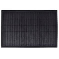 Vidaxl Bambusov pogrinjek 6 kosov 30x45 cm črne barve
