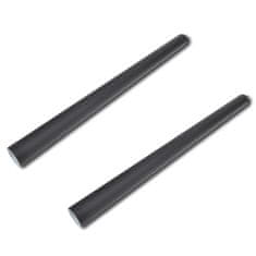 Vidaxl Stenska nalepka tabla 0,45x2m 2 zvitka s kredami