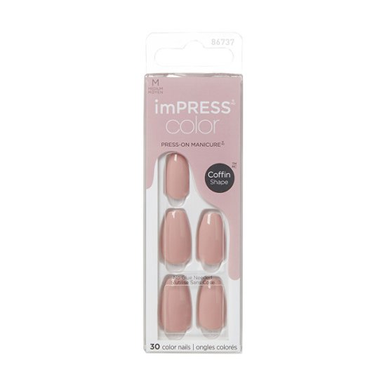 KISS Samolepilni nohti imPRESS Color MC Sumptuous 30 kosov