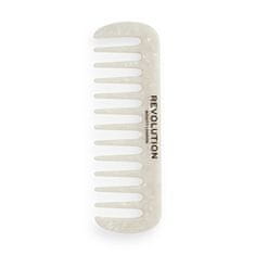 Široki glavnik Natural Curl za kodraste in goste lase (zobni glavnik White)