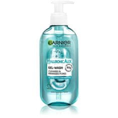 Garnier Čistilni gel za vse vrste kože Hyaluronic Aloe Gel Wash 200 ml