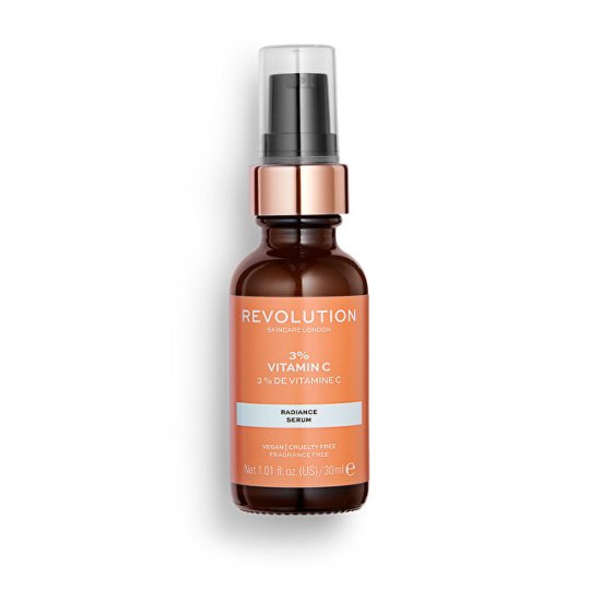 Revolution Skincare Serum proti gubam 3% vitamin C Scincare (Radiance Serum) 30 ml