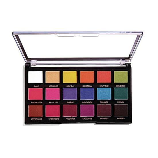 Makeup Revolution Paleta 18 Regeneration Trends Mischief Mattes (senčila za oči) 14,4 g
